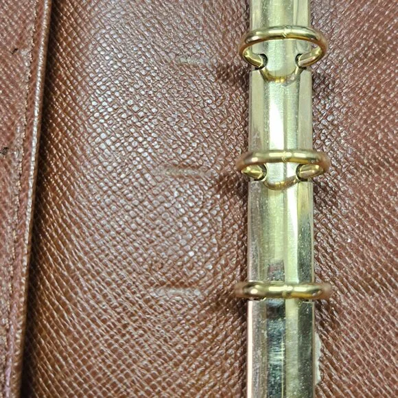 Authentic Louis Vuitton Monogram Canvas Agenda PM (Small Ring Planner) - Picture 9 of 11